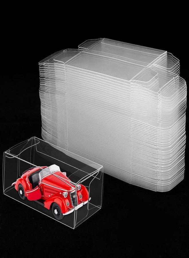 Hlimior 200 PCS 1/64 Display Case for Model Car,Clear Storage Display Case,Model Cars Protector for Hot Wheels (3.2"×1.2"×1.6") - Image 1